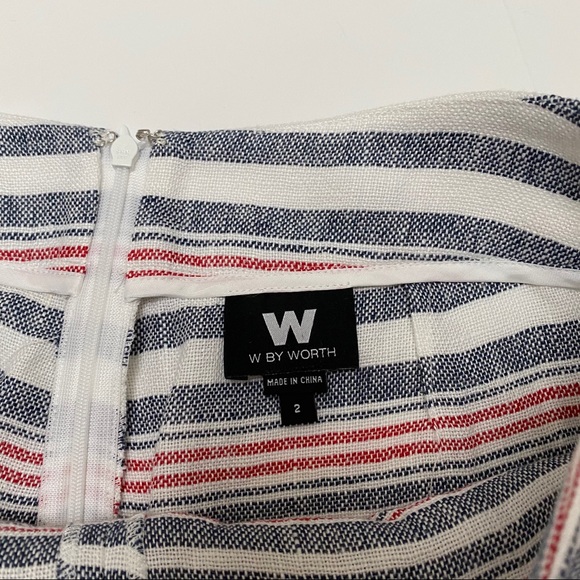 W by Worth Striped Linen Pant - Picture 6 of 12